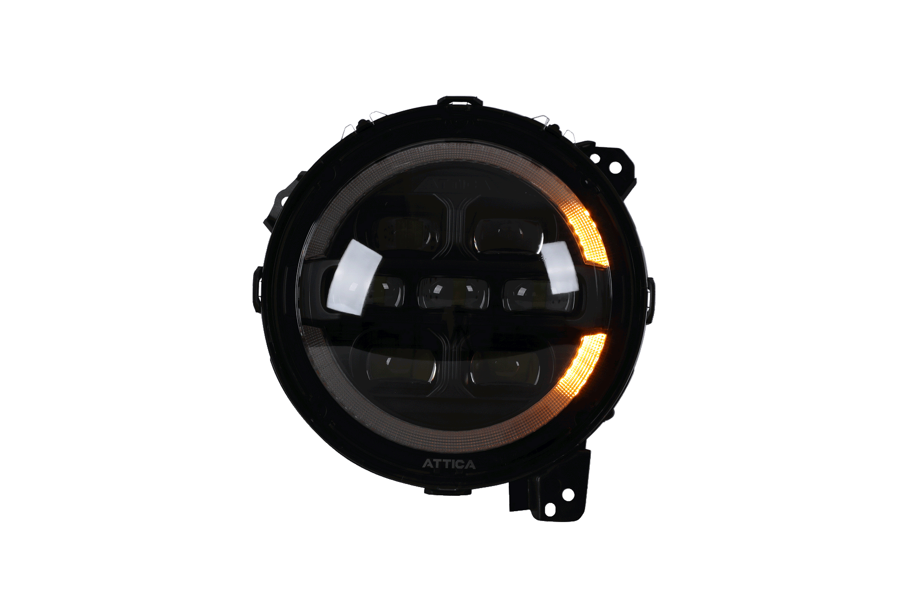 Attica 4x4 Rogue Series LED Plug n Play Headlights 2018-2026 Jeep Wrangler JL
