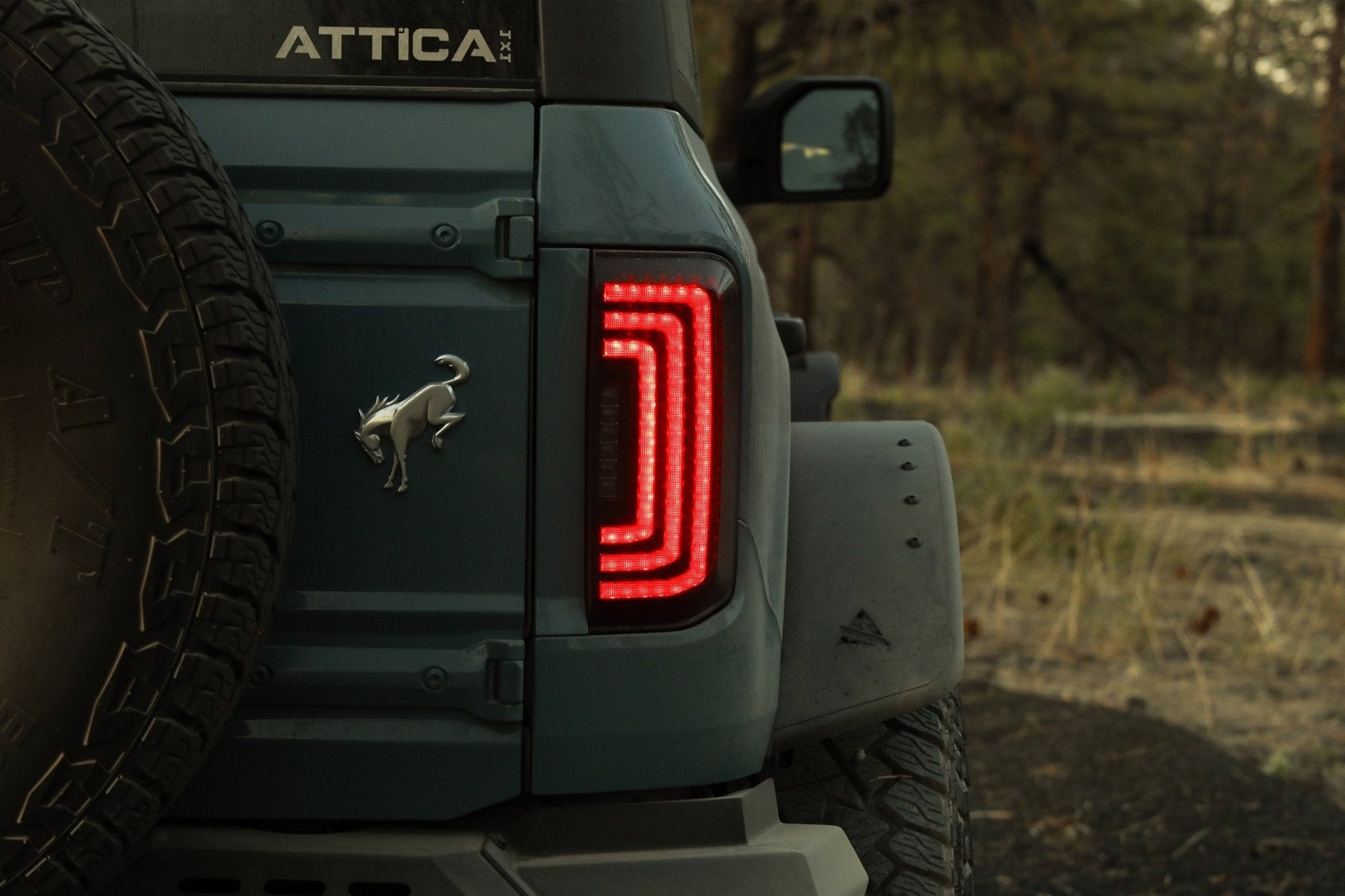 Attica 4x4 Rogue Series LED Replacement Tail Lights for 2021-2026 Ford Bronco