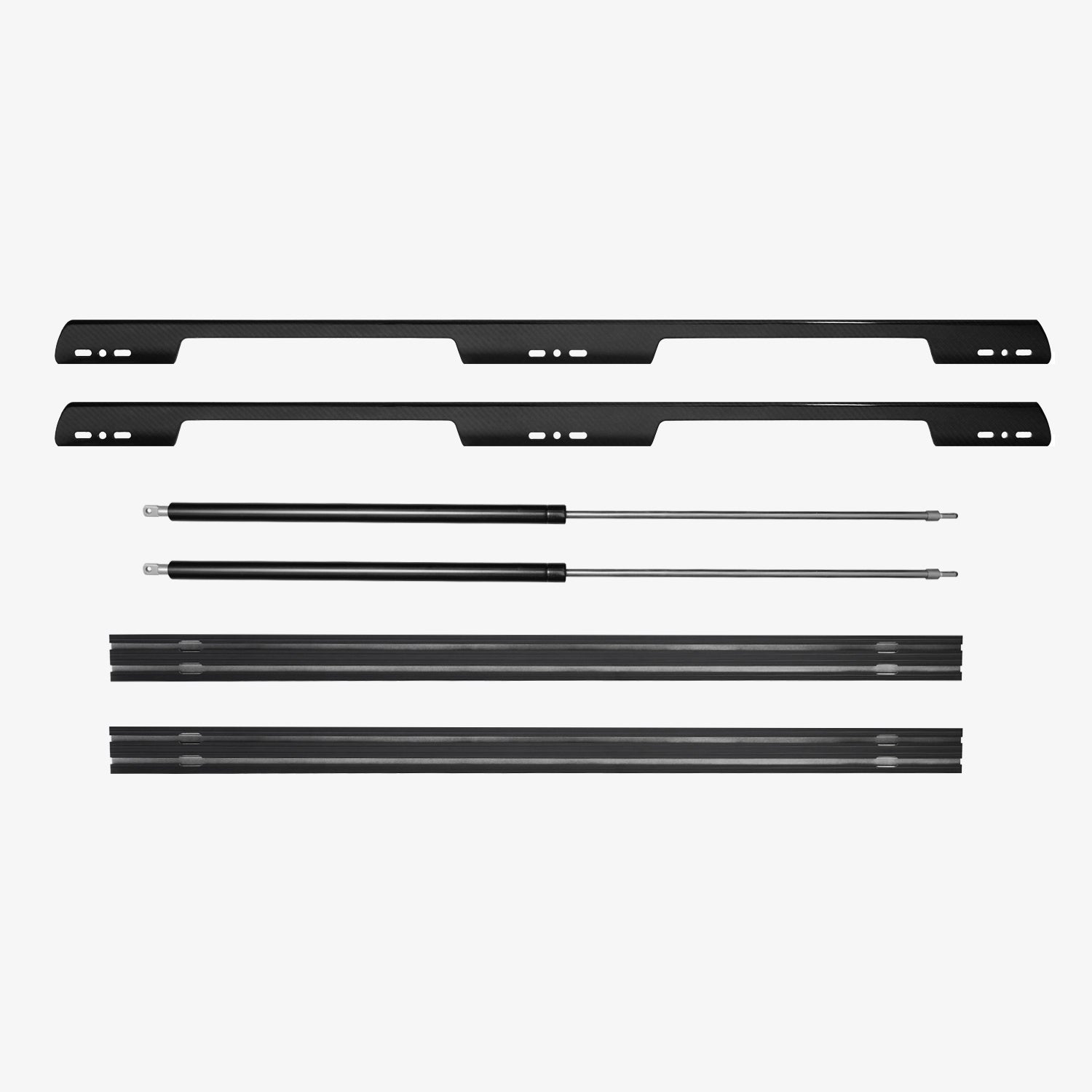 Inspired Overland Carbon Fiber Crossbar Kit - Recon Recovery