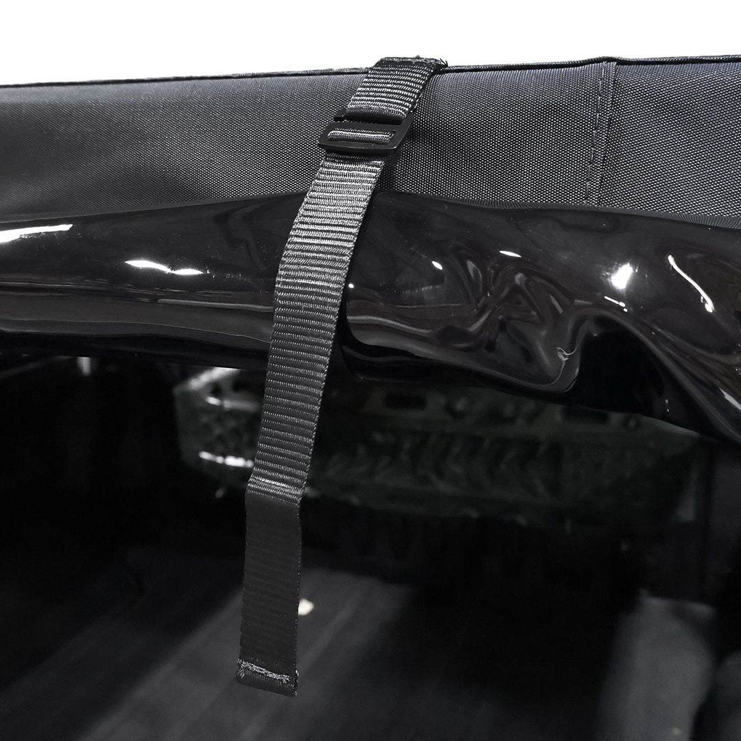 Explorer Soft Shell Foldable Bed Cap 2007-2021 Toyota Tundra 5.5' Bed | OVS Black Diamond