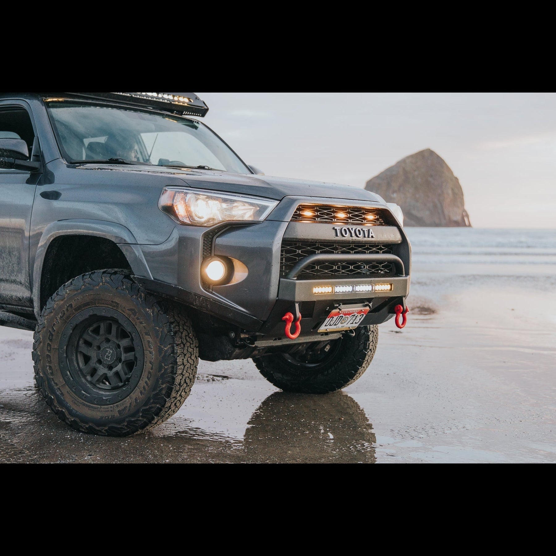 C4 Fabrication Lo Pro Bumper Wing Additions for 2014-2024 Toyota 4Runner