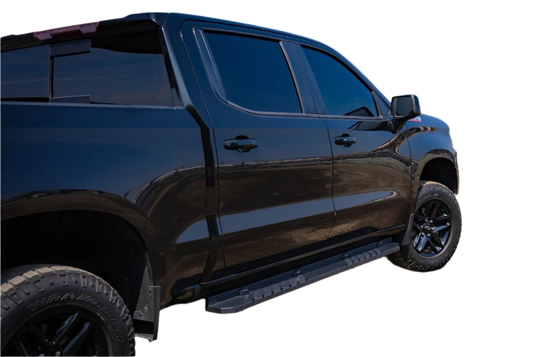 Attica 4x4 Frontier Series Running Boards for 2019-2026 GM Silverado & Sierra 1500 Crew Cab