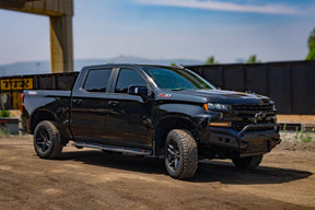 Attica 4x4 Frontier Series Running Boards for 2019-2026 GM Silverado & Sierra 1500 Crew Cab