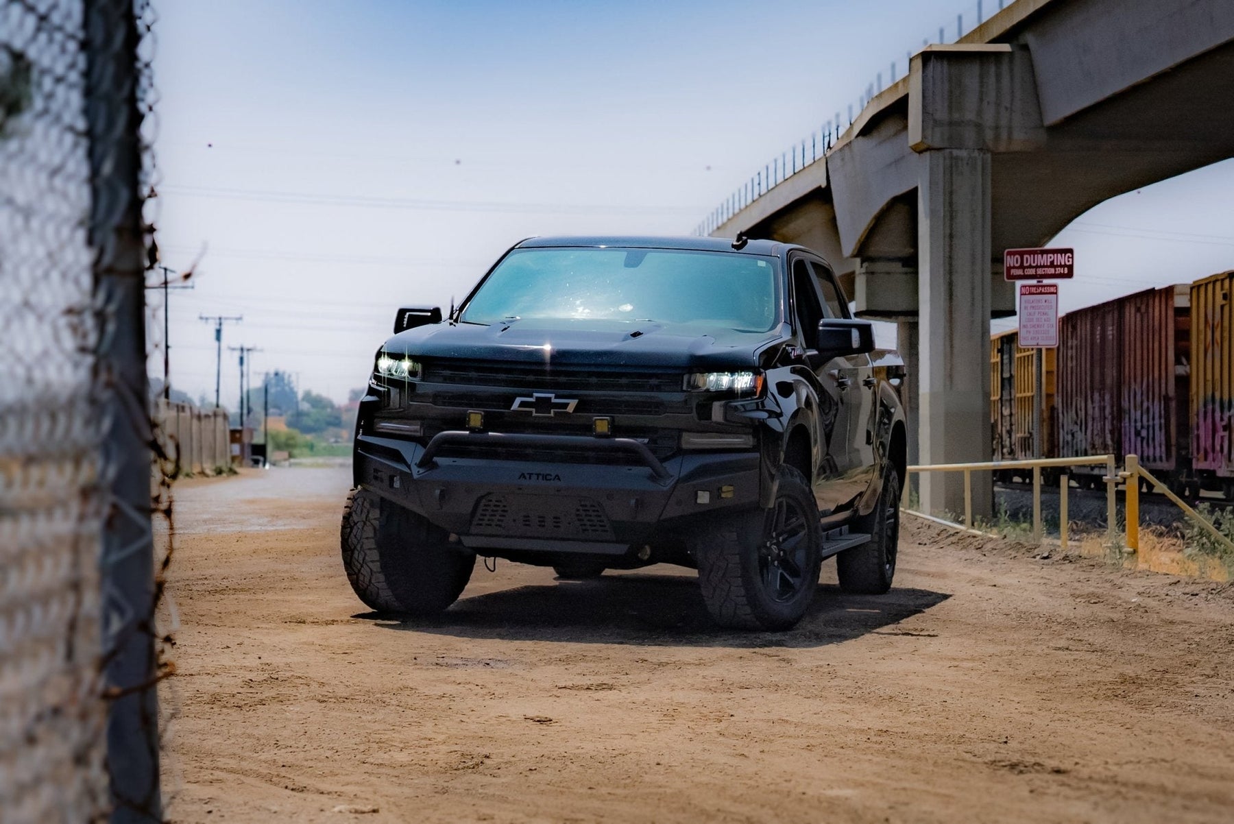 Attica 4x4 Terra Series Front Bumper 2019-2021 Chevrolet Silverado 1500