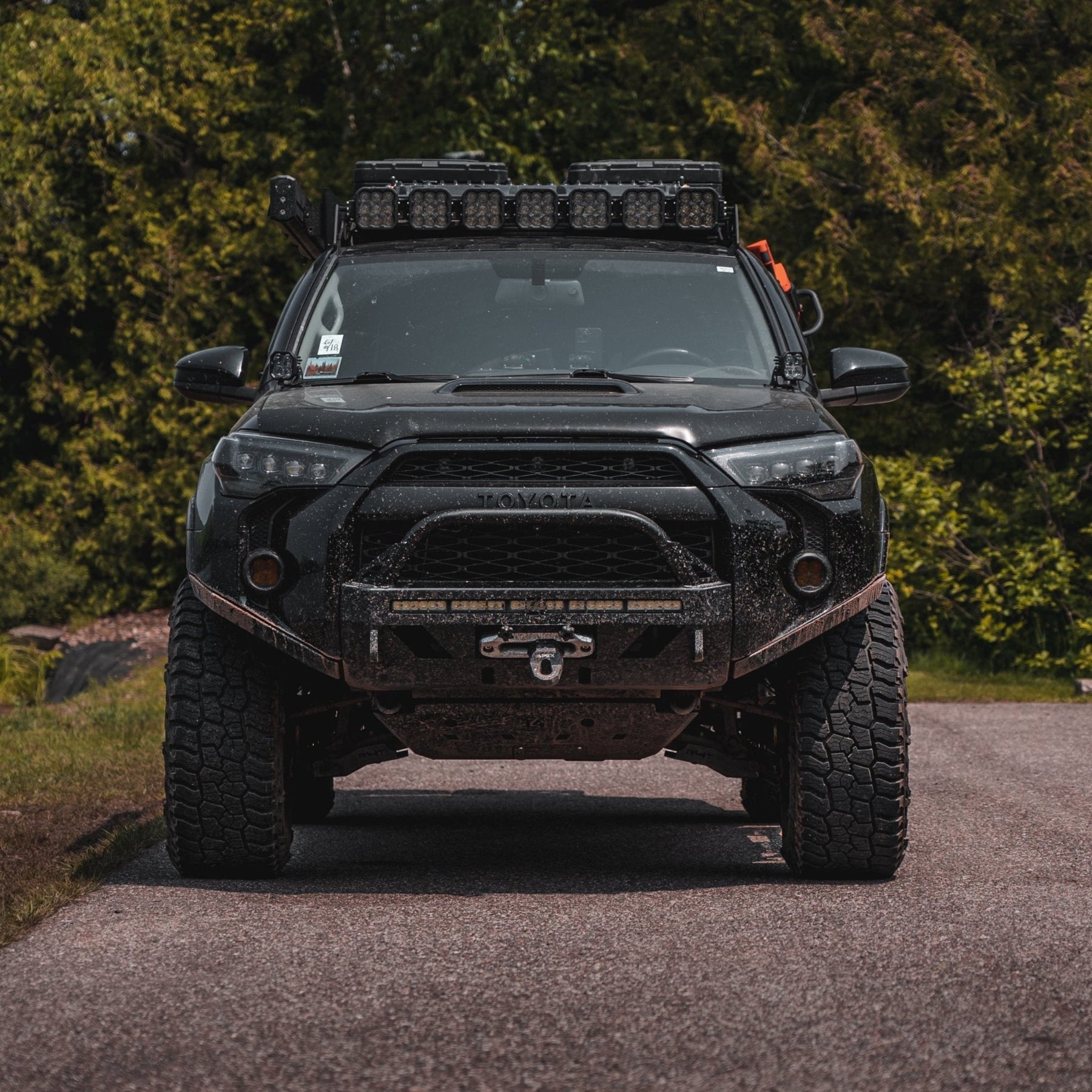 C4 Fabrication Lo Pro Bumper Wing Additions for 2014-2024 Toyota 4Runner