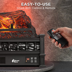 (Open Box) Eternal Flame EF23-PB Electric Fireplace Logs