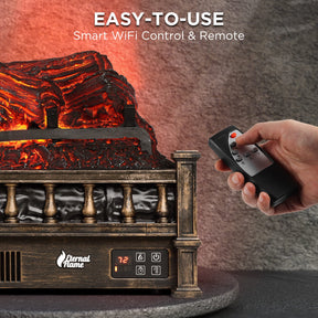 (Open Box) Eternal Flame EF23-PB Electric Fireplace Logs