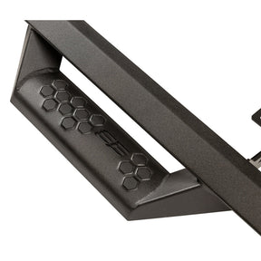SmittyBilt Cab Length Bolt On Angular Drop Steps for 2019-2024 Chevy Silverado 1500 Crew Cab