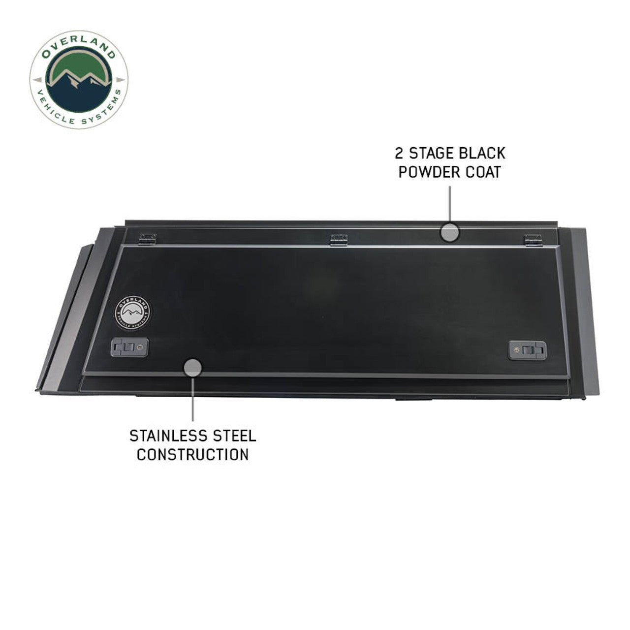 OVS Expedition Stainless Steel Truck Cap for 2023-2026 Colorado Canyon 5ft Bed - Recon Recovery