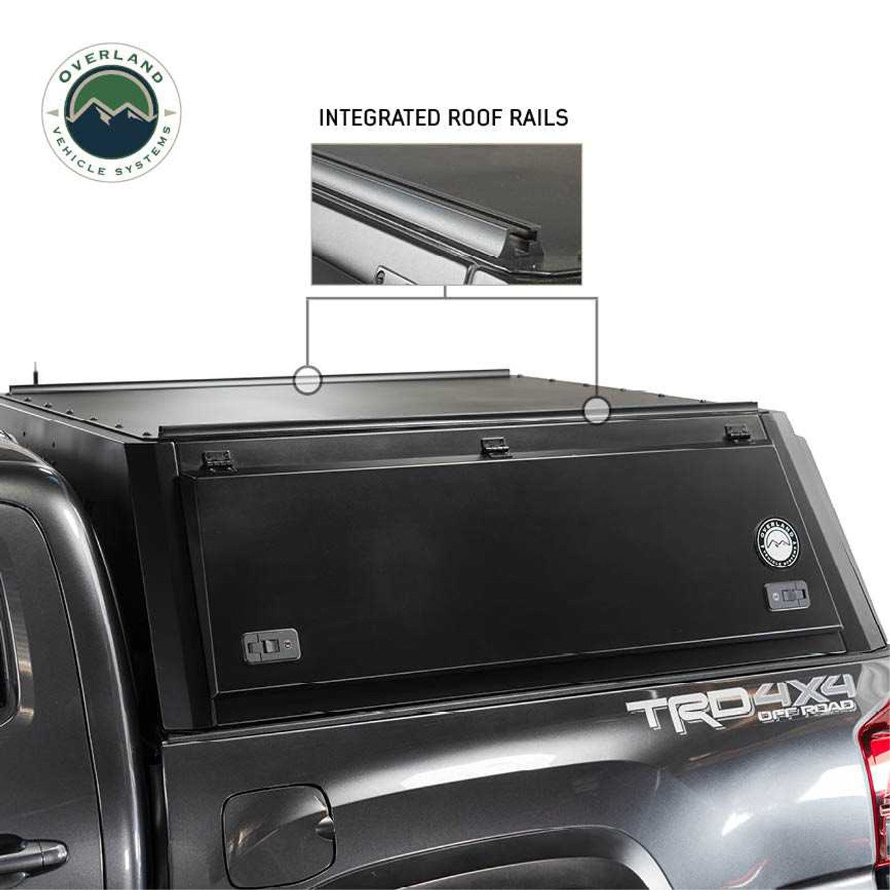 OVS Expedition Stainless Steel Truck Cap with Wing Doors For 2022-2026 Ford Maverick