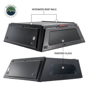 OVS Expedition Stainless Steel Truck Cap with Wing Doors For 2021-2026 Ford F-150 6.5ft Bed