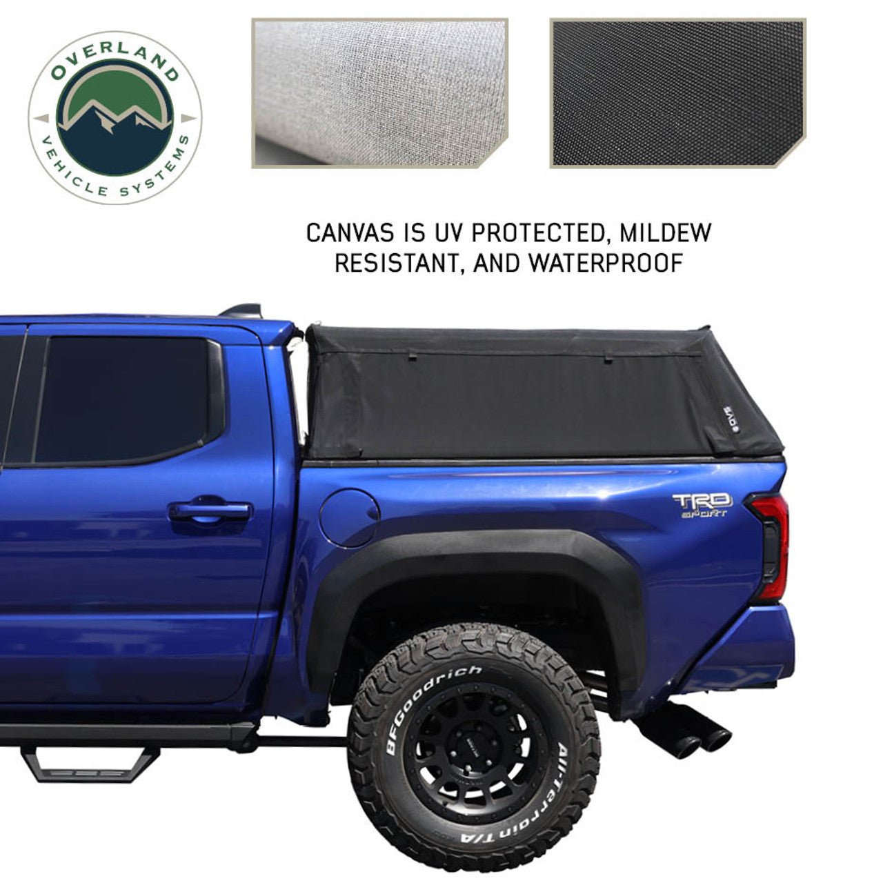 Explorer Soft Shell Foldable Bed Cap 2007-2021 Toyota Tundra 5.5' Bed | OVS Black Diamond