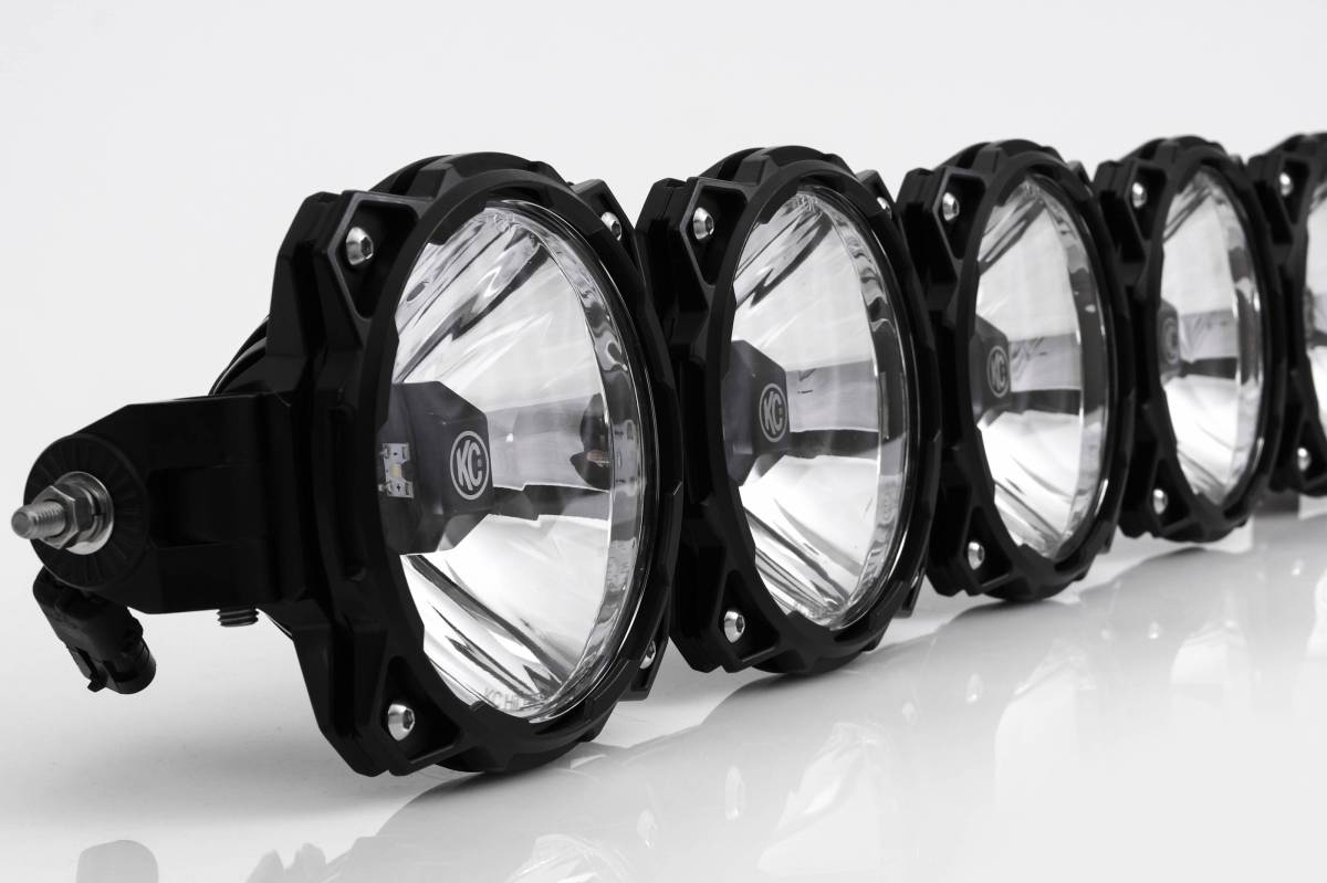 KC Hilites 50" Gravity Pro6 LED 160W Curved Light Bar System With Harness - Recon Recovery