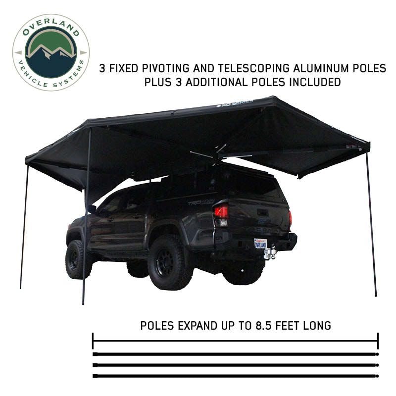 OVS XD Nomadic 270 Degree Free Standing Awning with LED Lights - Recon Recovery