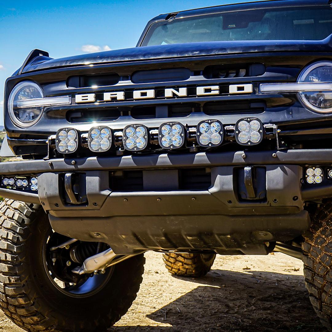 Baja Designs XL Sport Linkable LED Light Bar (8 XL; Clear)