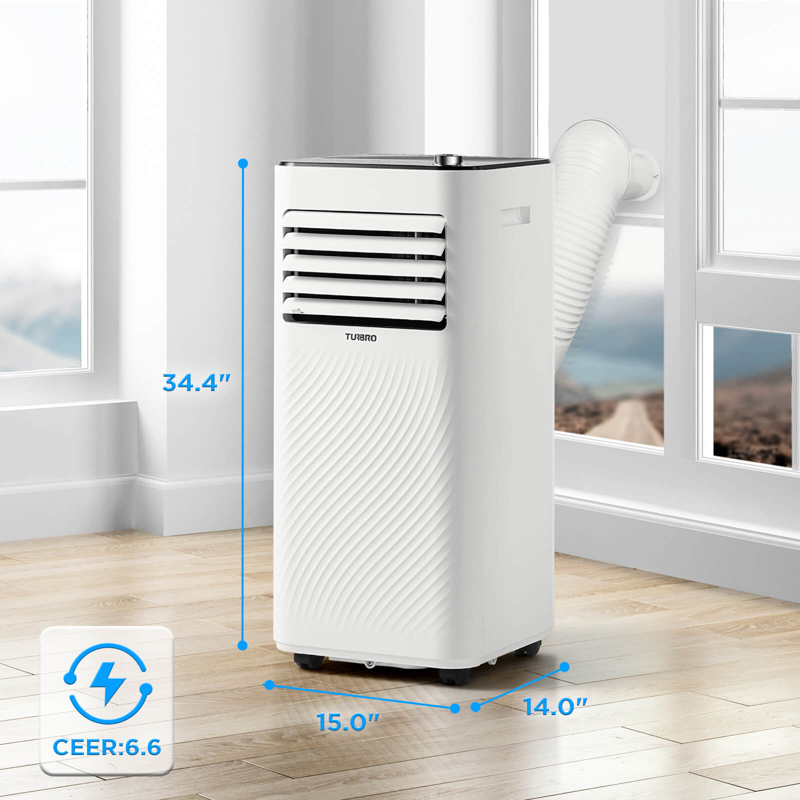 (Open Box) Finnmark 10,000 BTU Portable Air Conditioner