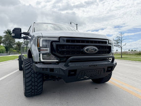 Attica 4x4 Terra Series Winch Compatible Front Bumper for 2023-2025 Ford F250/F350 - Recon Recovery