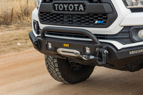 Smittybilt Modular Hidden Winch Center Mount Front Bumper for 2016-2023 Toyota Tacoma