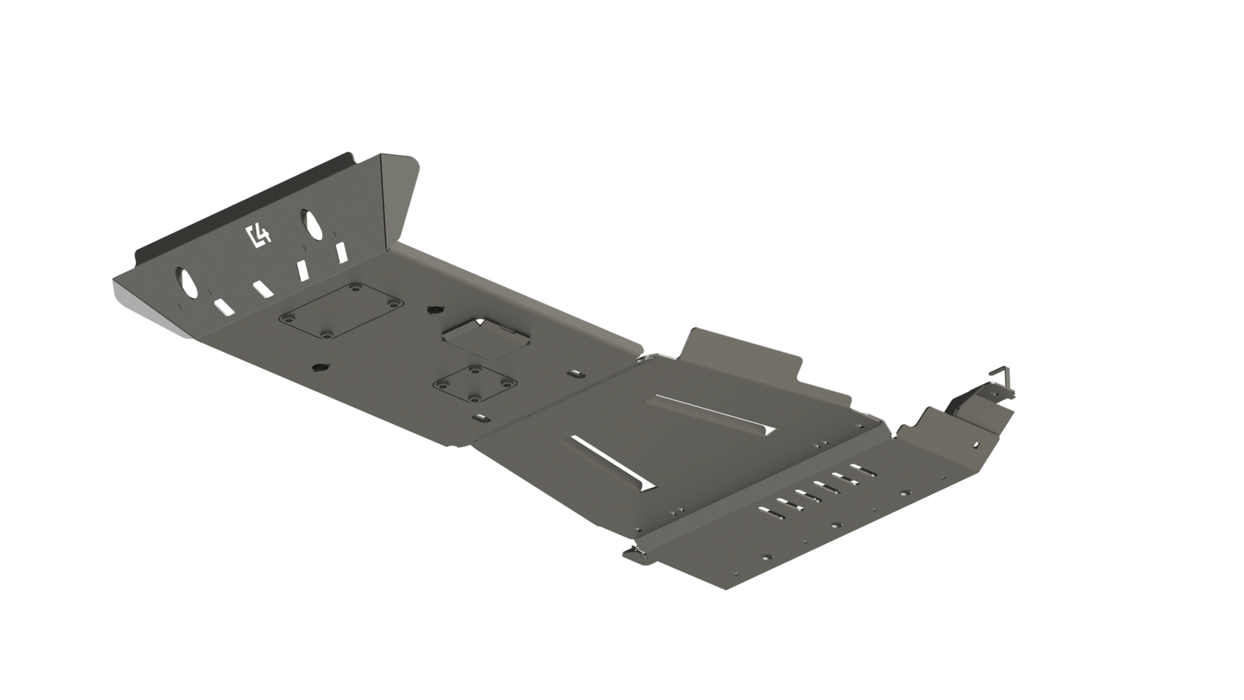 C4 Fabrication Full Skid Plate for 2010-2023 Lexus GX460 - Recon Recovery