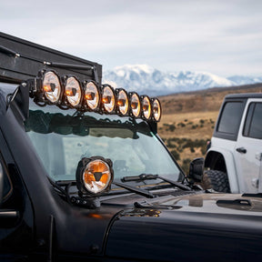 KC HiLites Gravity Titan 6" LED - Single Light - Wide-40 Beam