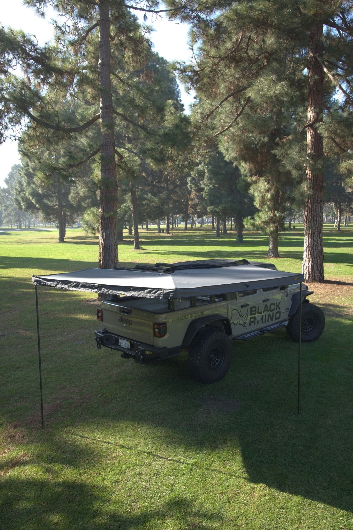 Smittybilt Quick Deploy Free Standing 270 Degree HD Awning - Passenger Side