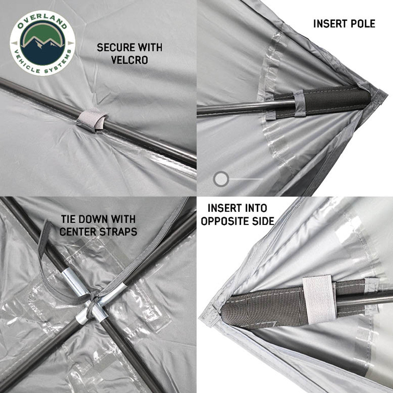 OVS Hub 4XL Ground Tent | Base Camp Tent – Quick Setup, 4-Season Shelter