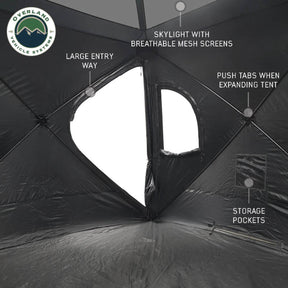 OVS Hub 4XL Ground Tent | Base Camp Tent – Quick Setup, 4-Season Shelter