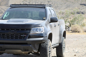 Low Profile Ditch Light Mounting Brackets For 2015-2022 Chevy Colorado GMC Canyon