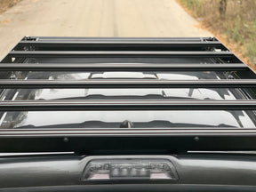 Low Profile Bolt On Premium Roof Rack With Light Guard For 2005-2023 Toyota Tacoma