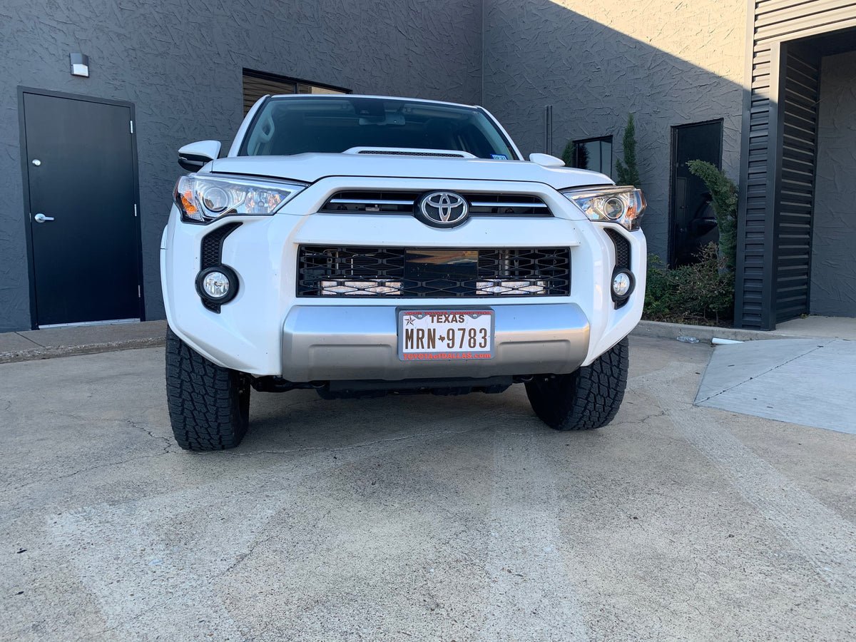 32" Hidden Grille LED Light Bar Mounting Brackets For 2014-2024 Toyota 4Runner