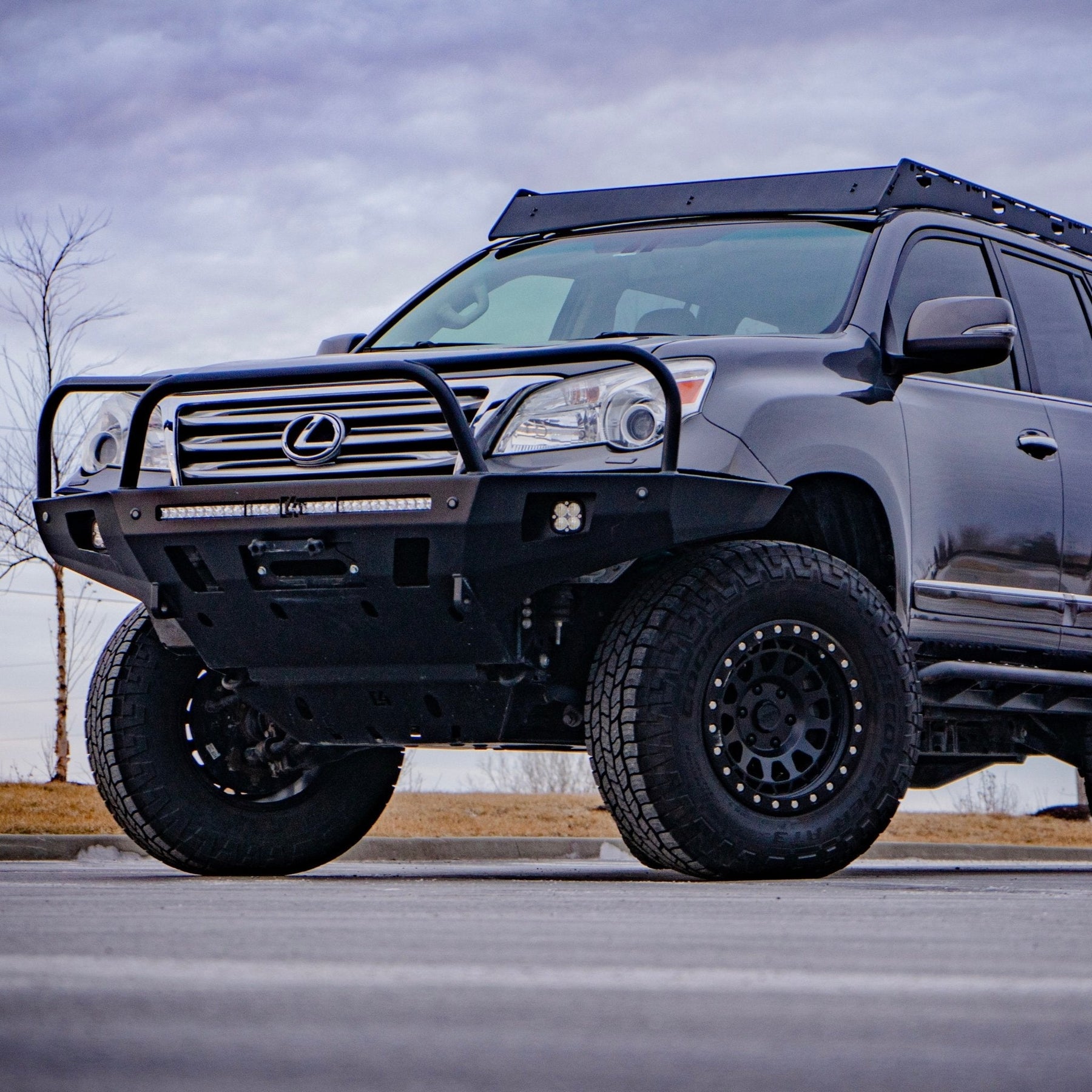 C4 Fabrication Front Skid Plate for 2010-2023 Lexus GX460 - Recon Recovery