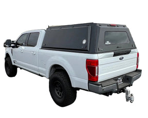 Expedition Stainless Steel Bed Cap With Wing Doors for 2017-2022 Ford F-250 & F-350