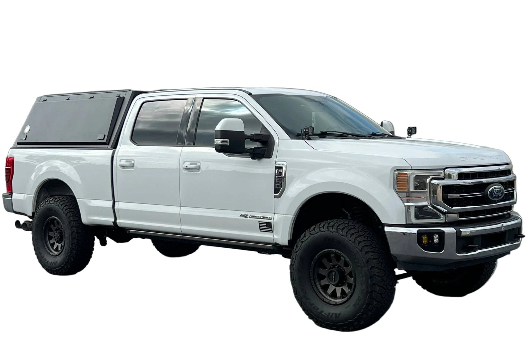 Expedition Stainless Steel Bed Cap With Wing Doors for 2017-2022 Ford F-250 & F-350