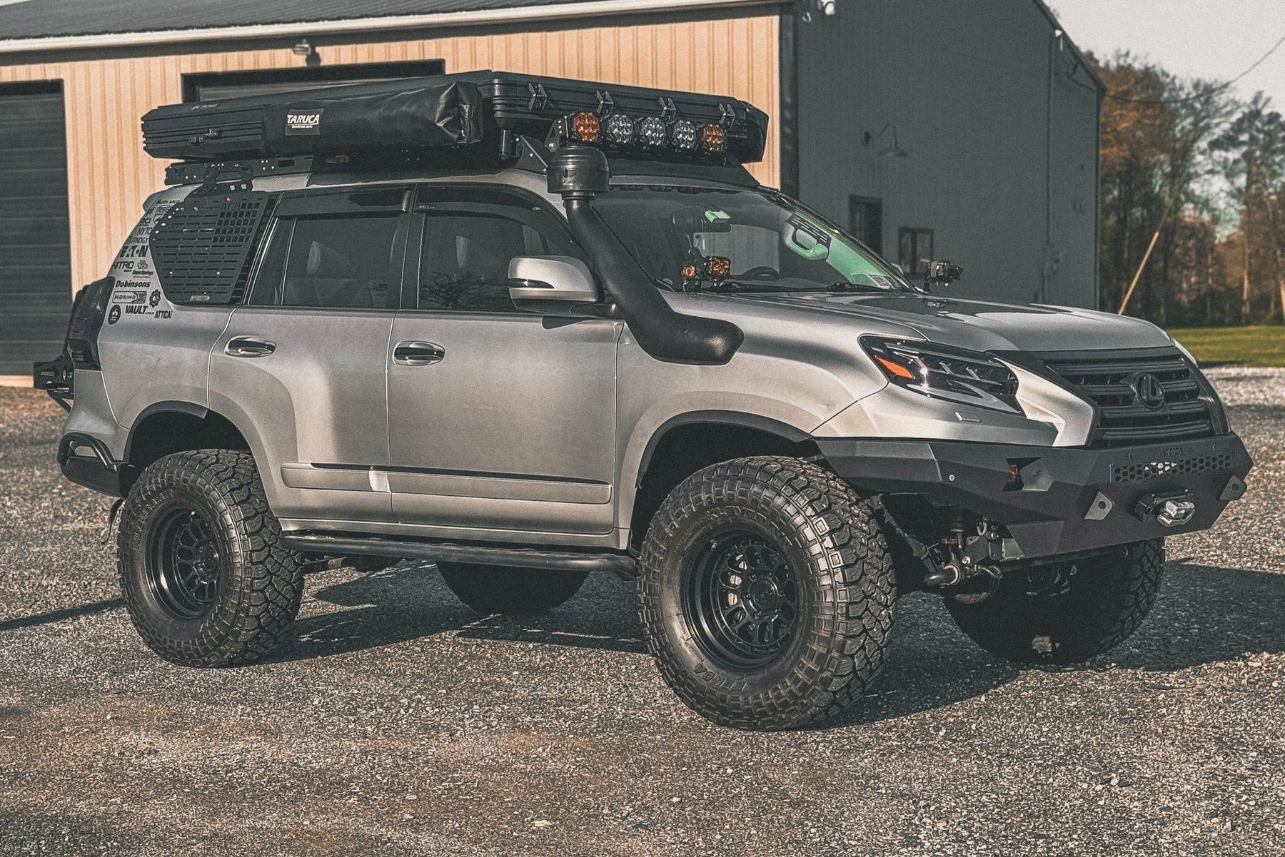 Attica 4x4 Terra Series High Clearance Front Bumper for 2014-2023 Lexus GX460