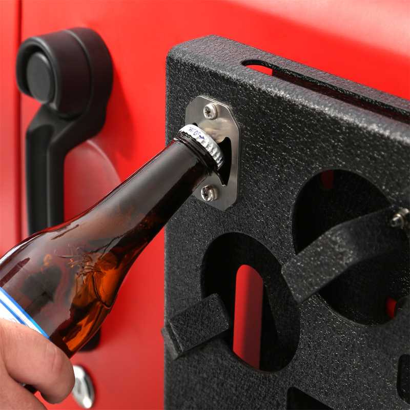 Smittybilt Overlanding Tailgate Table for 2010-2018 Jeep Wrangler JK - Recon Recovery