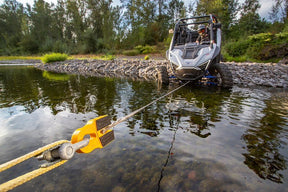 WARN VRX 45-S Powersports UTV SXS Winch – 4,500 lb Capacity | Synthetic Rope