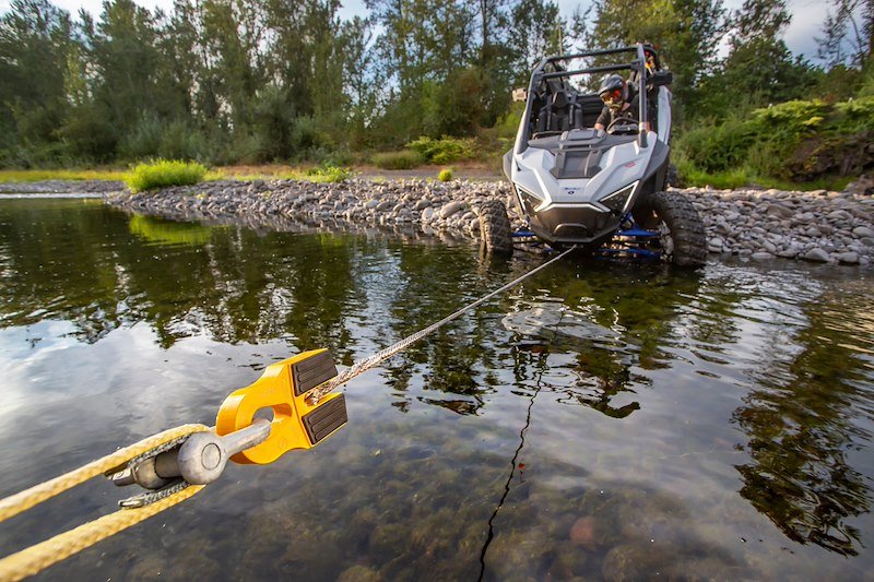 WARN VRX 45-S Powersports UTV SXS Winch – 4,500 lb Capacity | Synthetic Rope