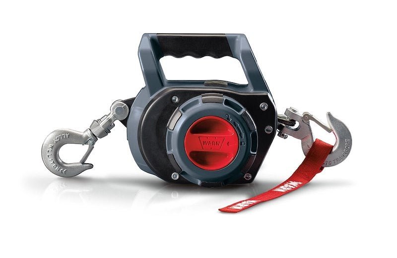 WARN Drill Winch – 750 lb Portable Drill-Powered Winch | Lightweight & Versatile