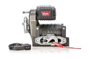 WARN M8274-S Winch | 10,000 lb Upright Icon with 150ft Synthetic Rope & 6 HP Motor