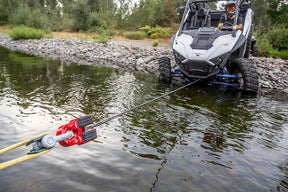 WARN VRX 45-S Powersports UTV SXS Winch – 4,500 lb Capacity | Synthetic Rope
