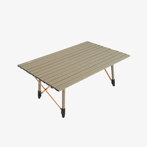 Inspired Overland Compact Camp Table – Adjustable Roll-Top Folding Table