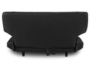 Smittybilt Black Denim Fold & Tumble Rear Seat For 1997-2006 Jeep Wrangler TJ LJ- Recon Recovery