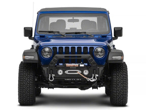 SmittyBilt Stryker Modular Front Bumper for 2007-2025 Jeep Wrangler JK JL & Gladiator JT