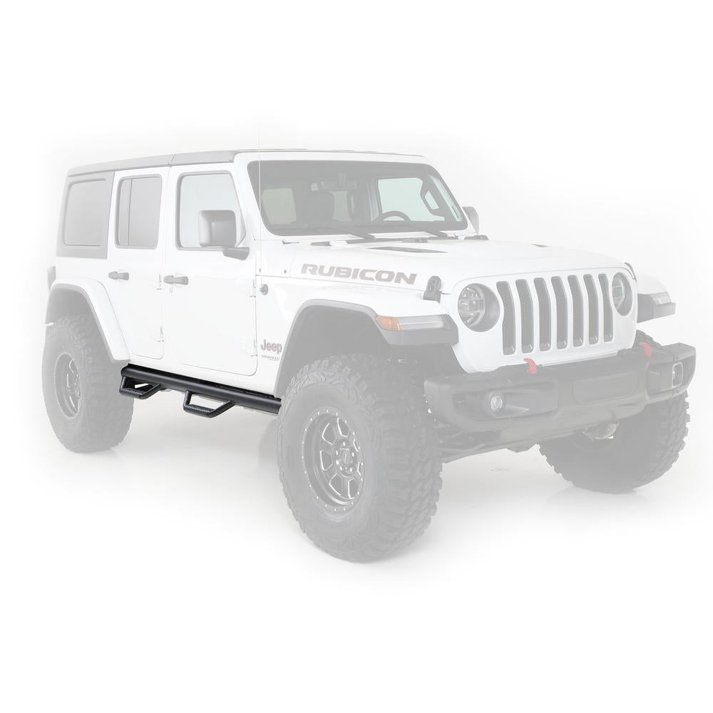 Smittybilt Nerf Step Side Bars For 2018-2025 Jeep Wrangler JL - Recon Recovery