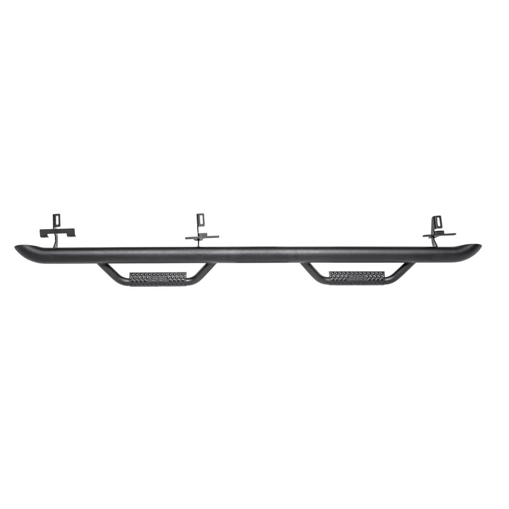 Smittybilt Textured Black Nerf Steps for 2020-2025 Jeep Gladiator JT - Recon Recovery