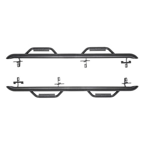 Smittybilt Textured Black Nerf Steps for 2020-2025 Jeep Gladiator JT - Recon Recovery