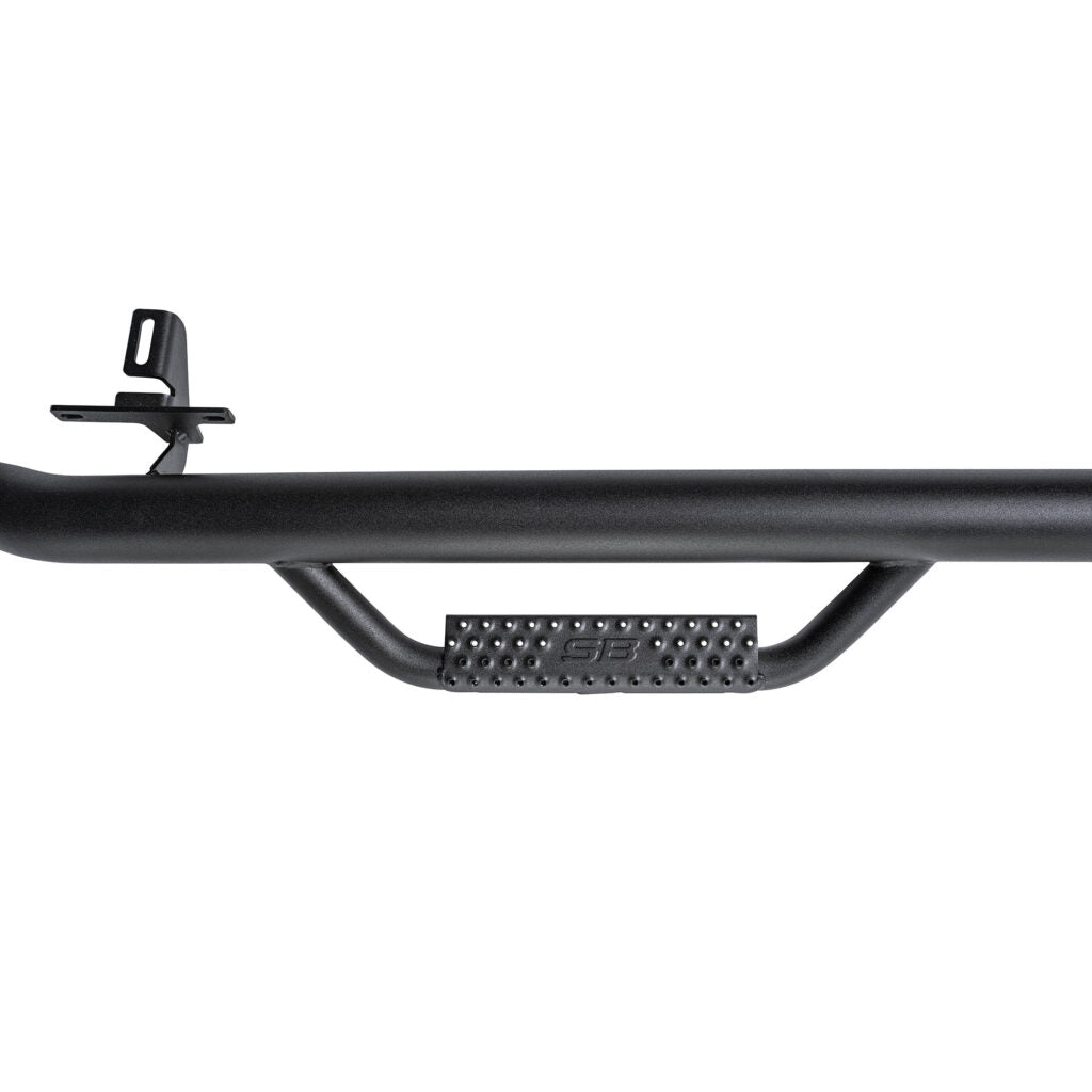 Smittybilt Textured Black Nerf Steps for 2020-2025 Jeep Gladiator JT - Recon Recovery