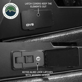 OVS Expedition PRO+ Stainless Steel Truck Cap with Full Windows for 2015-2022 GMC Canyon