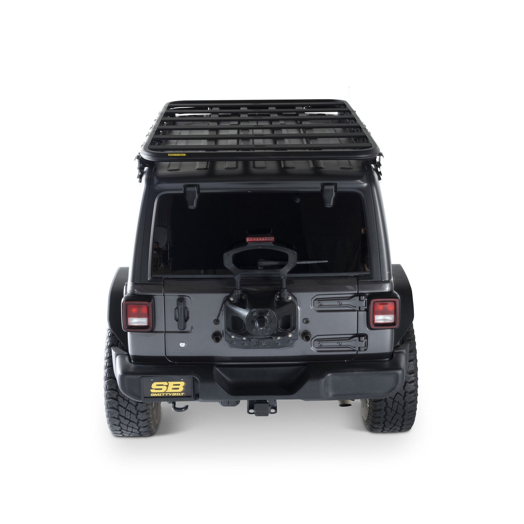 SmittyBilt Defender Series Roof Rack Platform Kit for 2018-2026 Jeep Wrangler JL (4 Door)