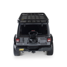 SmittyBilt Defender Series Roof Rack Platform Kit for 2018-2026 Jeep Wrangler JL (4 Door)